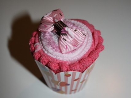 Roze cupcake